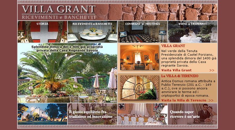 Villa Grant web site